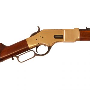 1866 Yellowboy Carbine With Saddle Ring 38 WCF, 19" Round Barrel