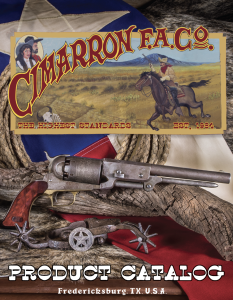 CIMARRON CATALOG