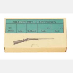 Collector Cartridge Boxes - Sharps Ammo Box