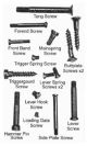 1866 Carbine Cimarron Complete Screw Set