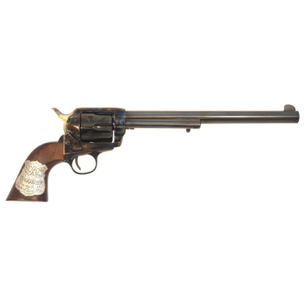 Wyatt Earp S. A. Frontier Buntline .45 LC, 10 in. Old Model Case