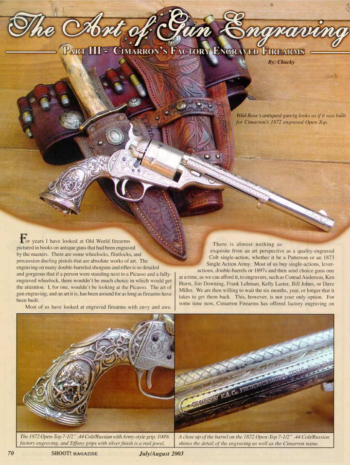 Shoot Magazine-Engraving