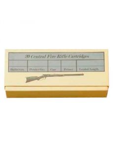 Collector Cartridge Boxes - Central Fire Rifle Cartridges Ammo Box